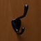 Gliderite Hardware 3 in. Matte Black Large Coat Double Hook, 5PK 7014-MB-5 - alternate 2